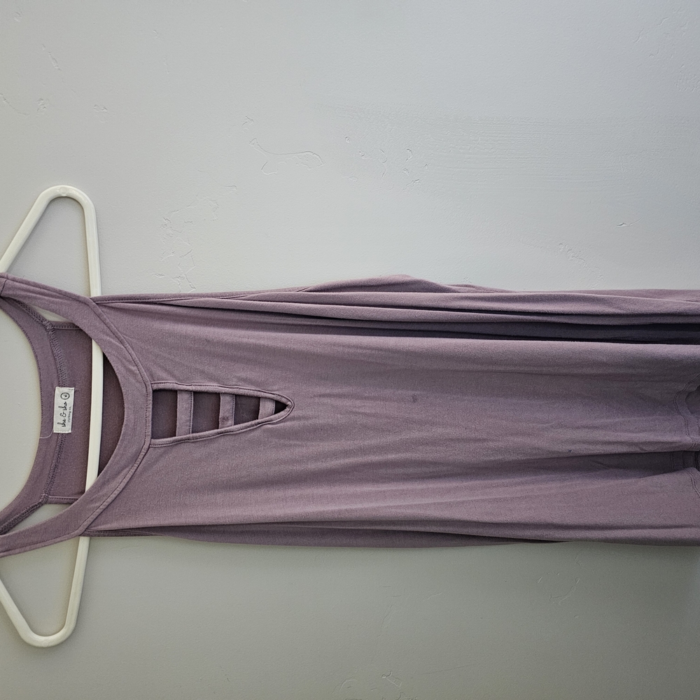 She + Sky Lavender Tank Top